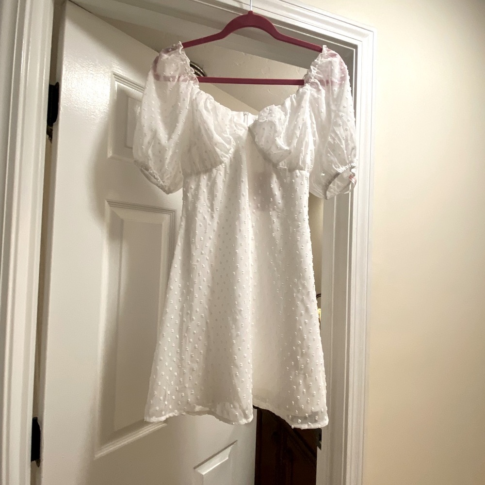 Misguided white dress